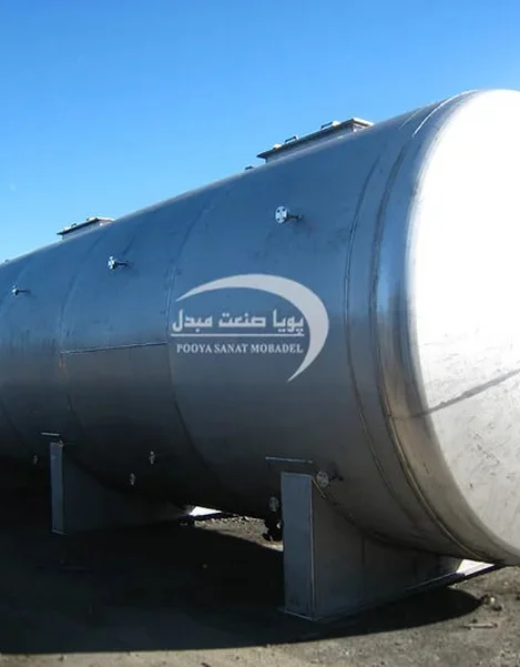 مخزن استیل ۷۰۰۰۰ لیتری تک جداره