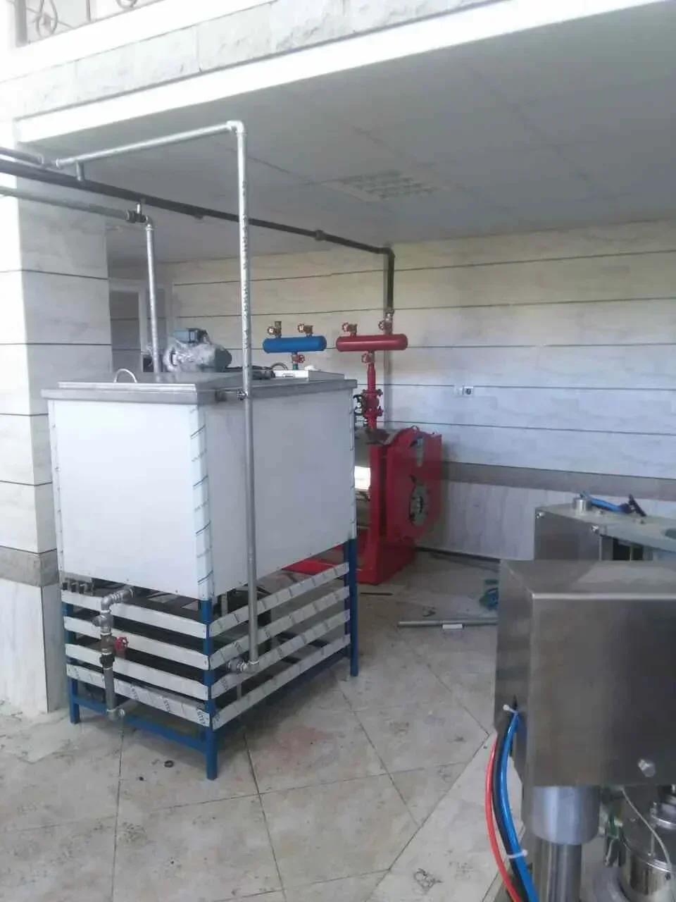 اجزای شیرسردکن پوصام