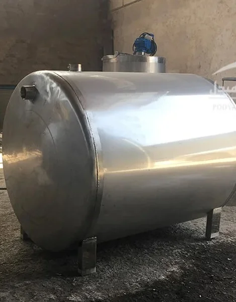 مخزن استیل 500 لیتری تک جداره