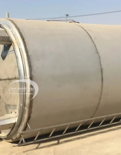 مخزن استیل تک جداره ۲۵۰۰۰ لیتری