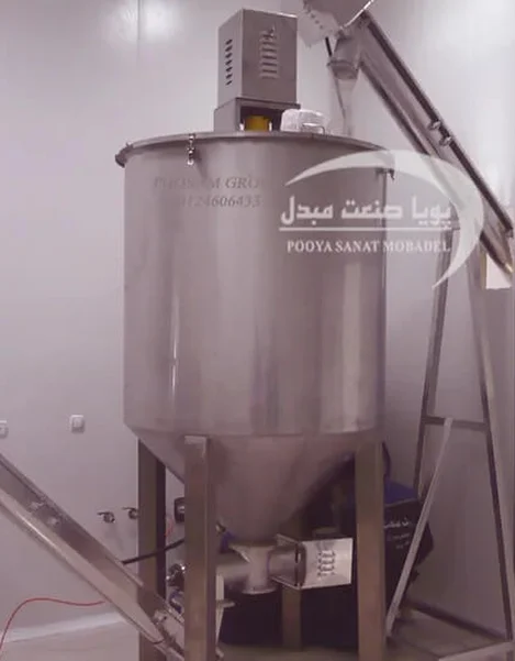 مخزن استیل تک جداره ۲۰۰۰ لیتری