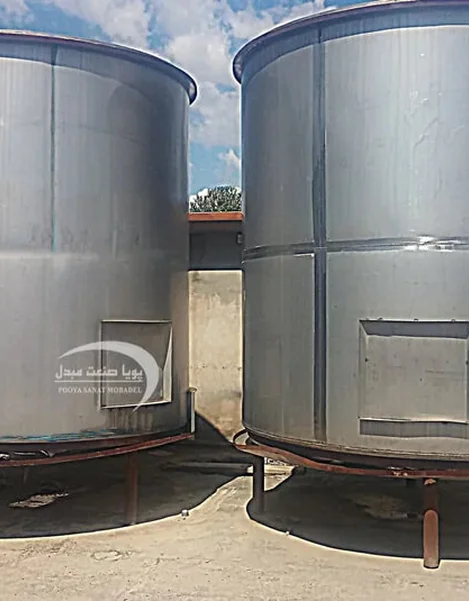 مخزن استیل تک جداره ۳۰۰۰ لیتری