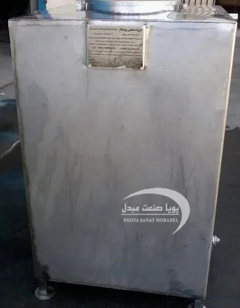 مخزن استیل 1000 لیتری تک جداره 