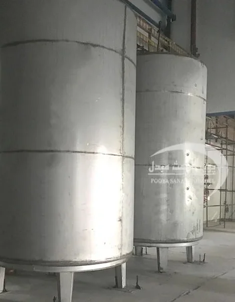 مخزن استیل 30000 لیتری تک جداره