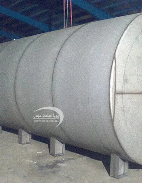 مخزن استیل تک جداره ۵۰۰۰۰ لیتری